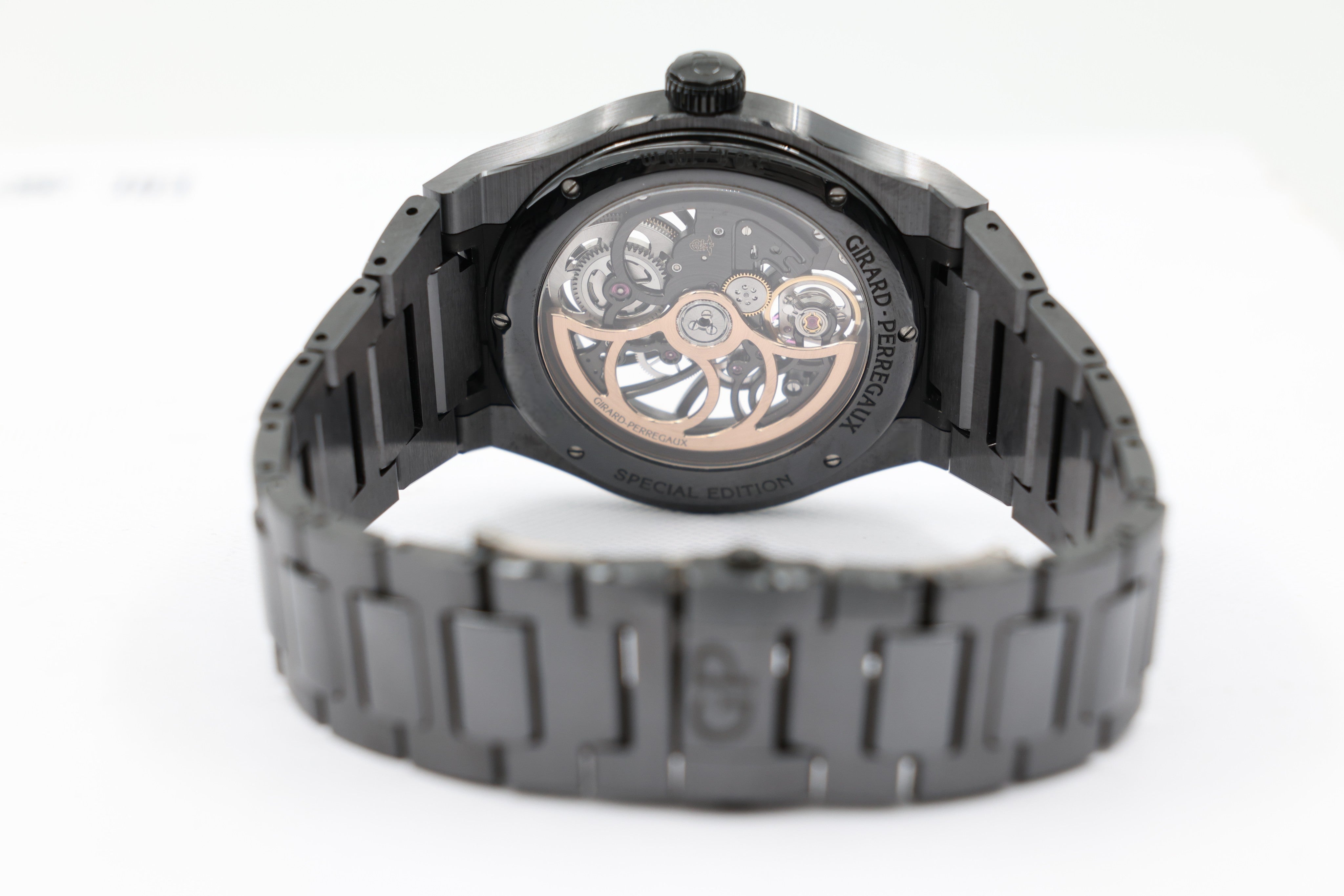 Girard-Perregaux - Laureato Black Ceramic - Black Skeleton Dial - 81015-32-001-32A - 2022