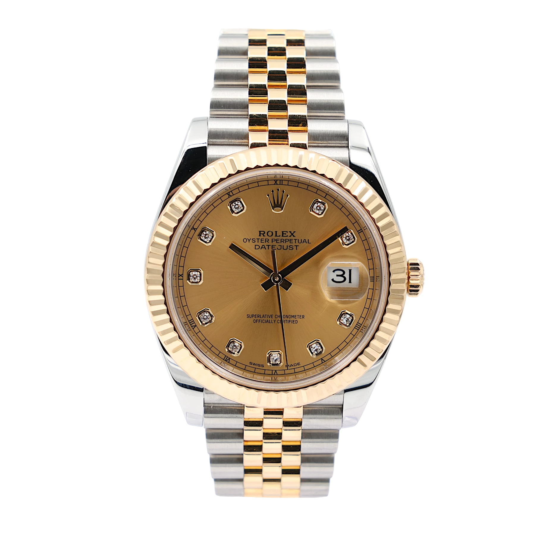 Rolex - Datejust - Champagne Diamond Dial - 126333 - 2019
