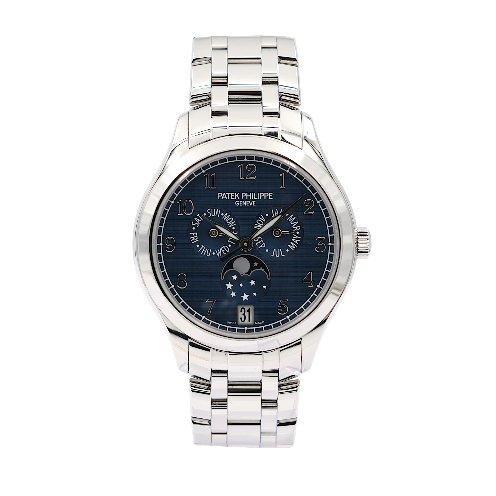 Patek Philippe - Annual Calendar - Blue Linen Dial - 4947/1A-001 - 2025