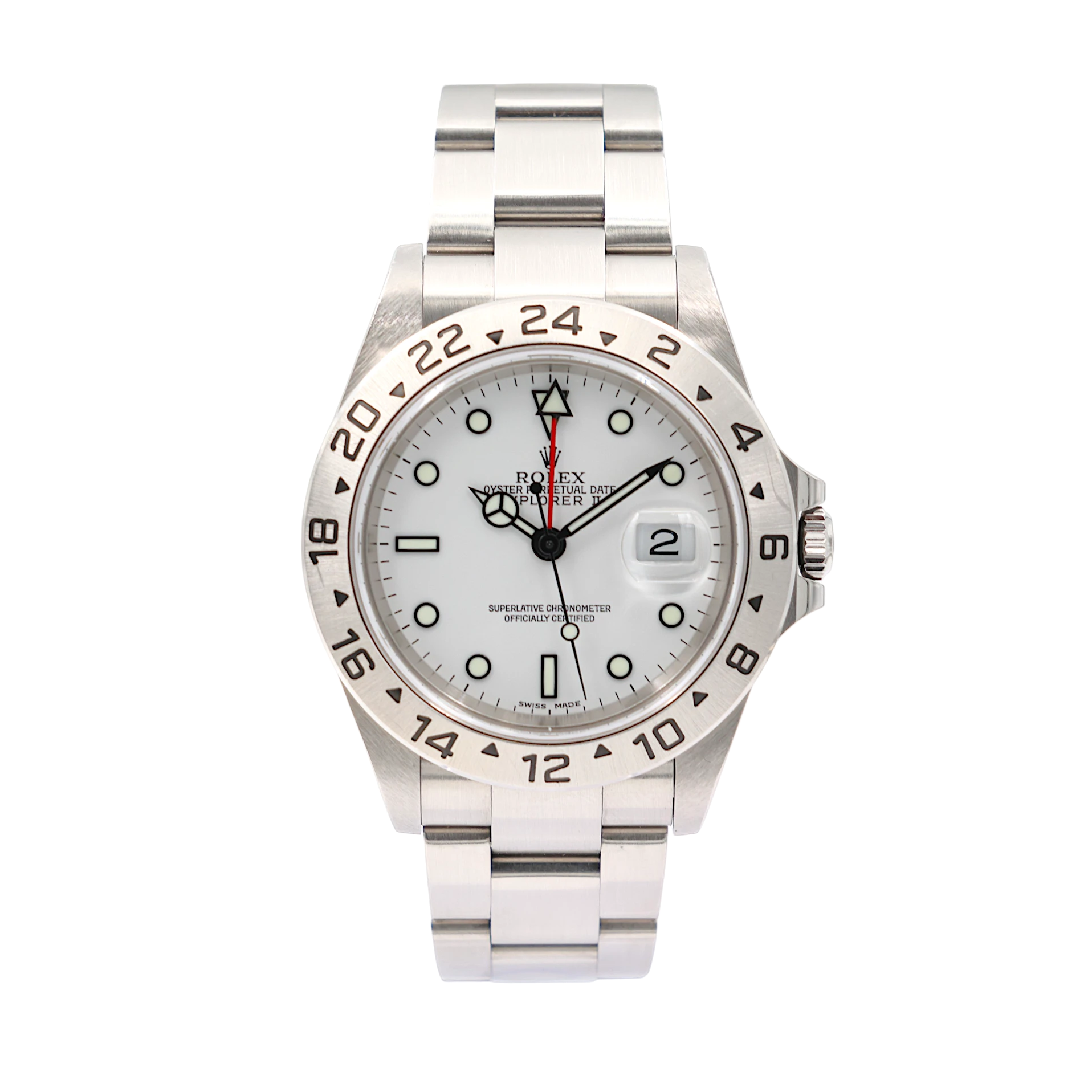 Rolex - Explorer II - "Polar" White Dial - 16570 - 2008