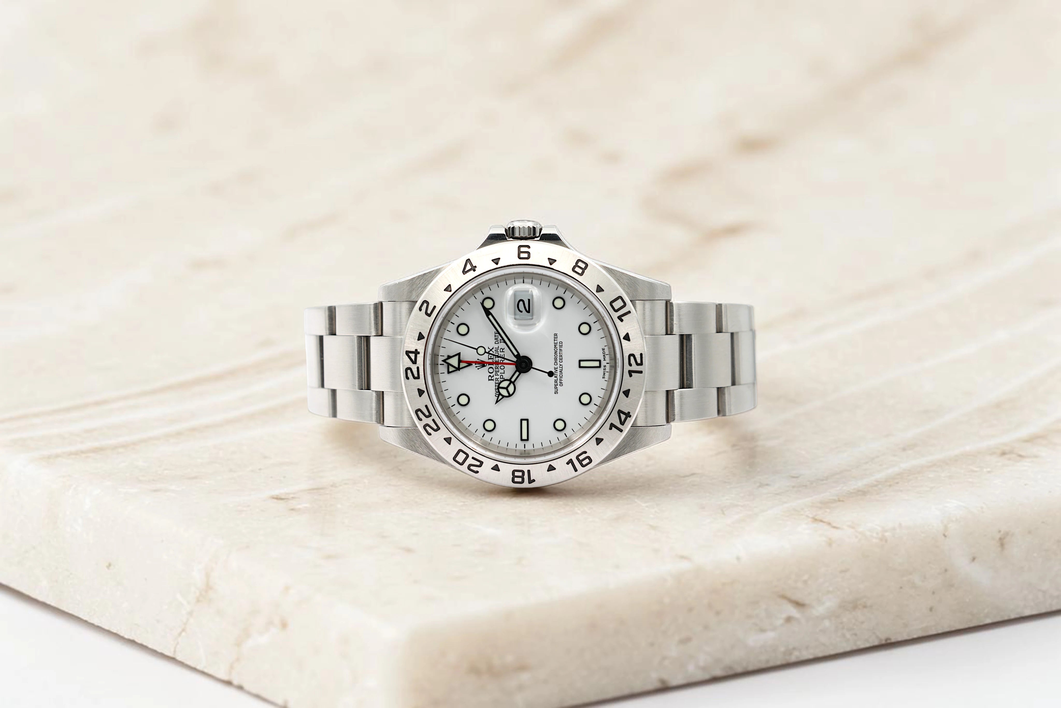 Rolex - Explorer II - "Polar" White Dial - 16570 - 2008