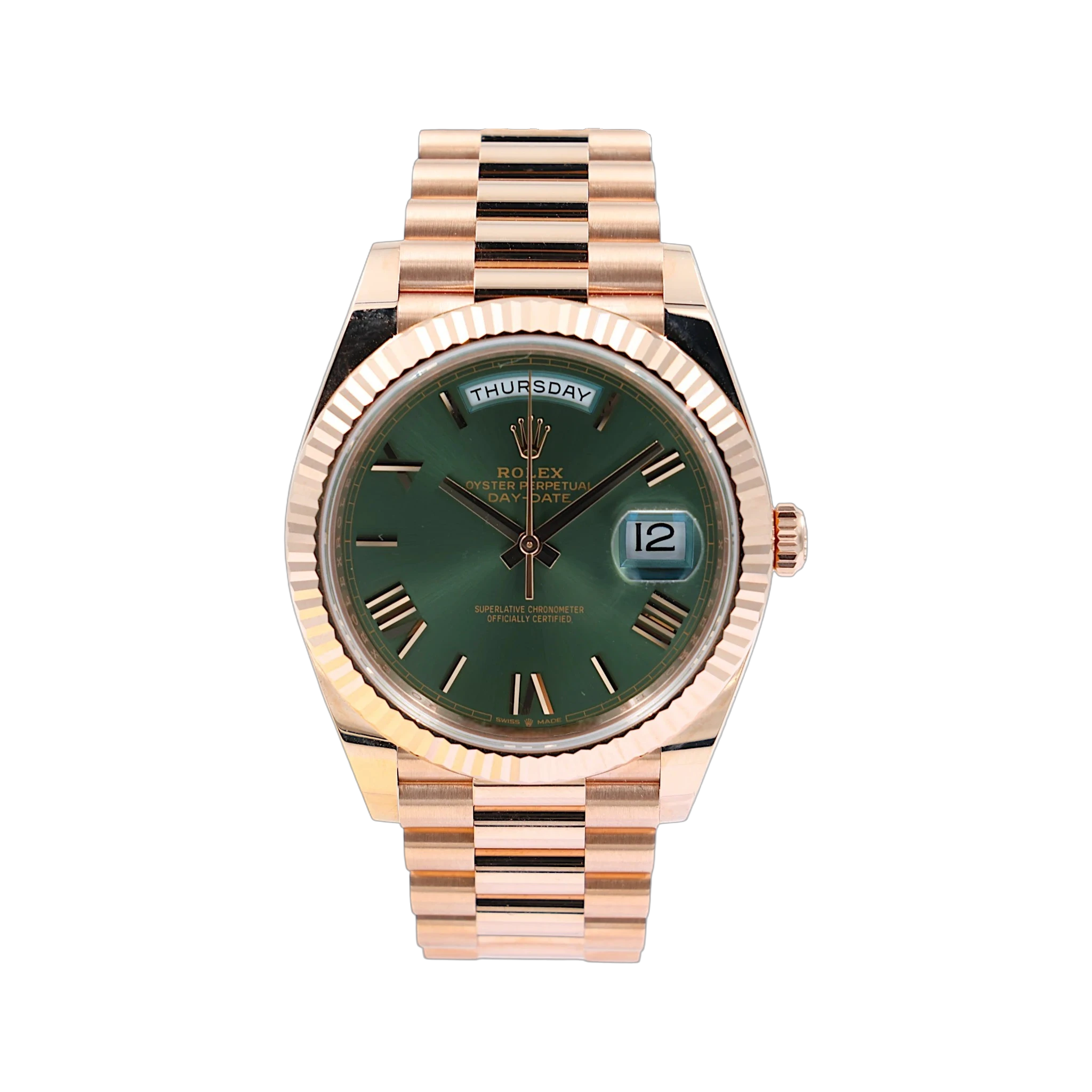 Rolex - Day-Date - Olive Green Dial - 228235 - 2025
