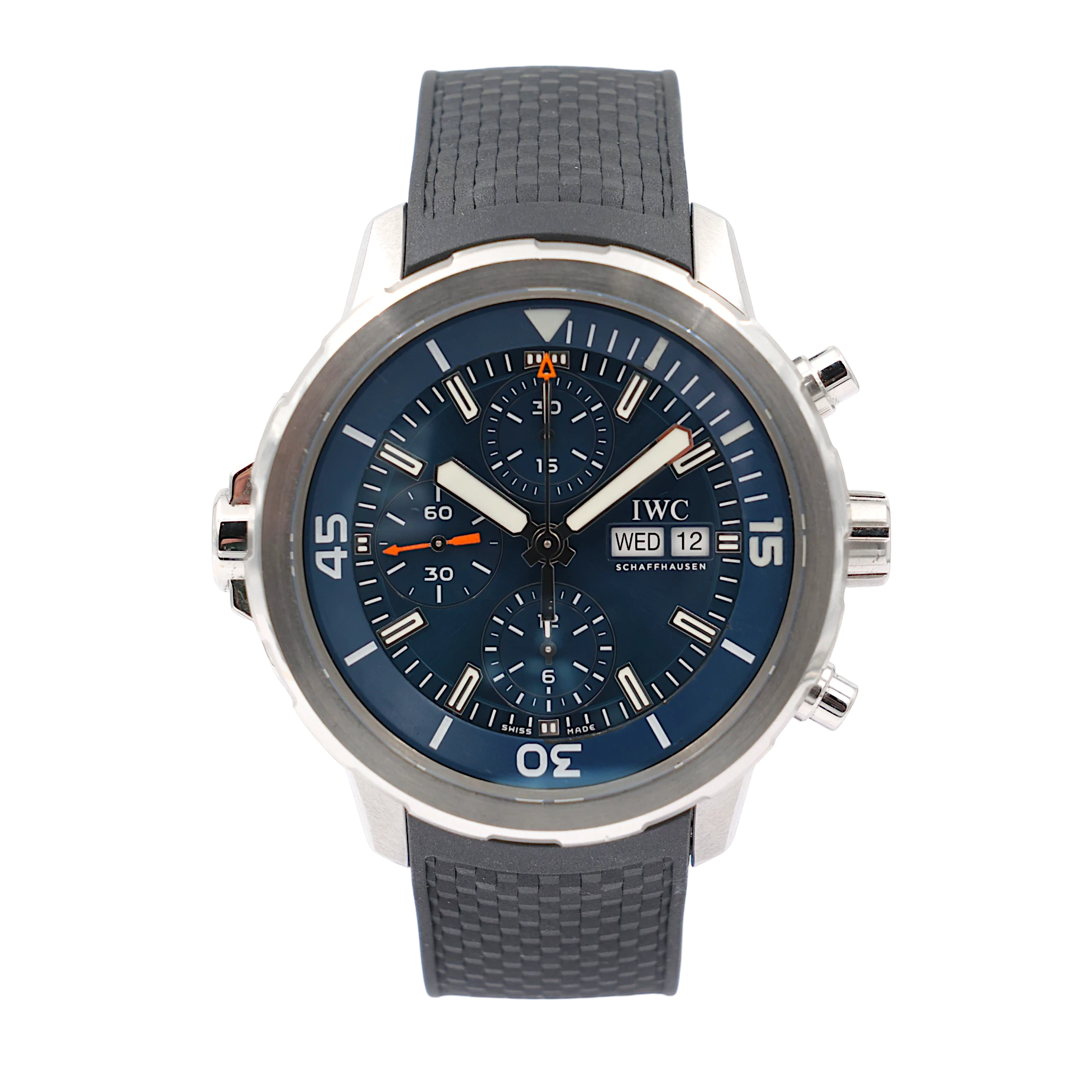 IWC - Aquatimer - “Expedition Jacques-Yves Cousteau” Blue Dial - IW376805 - 2021
