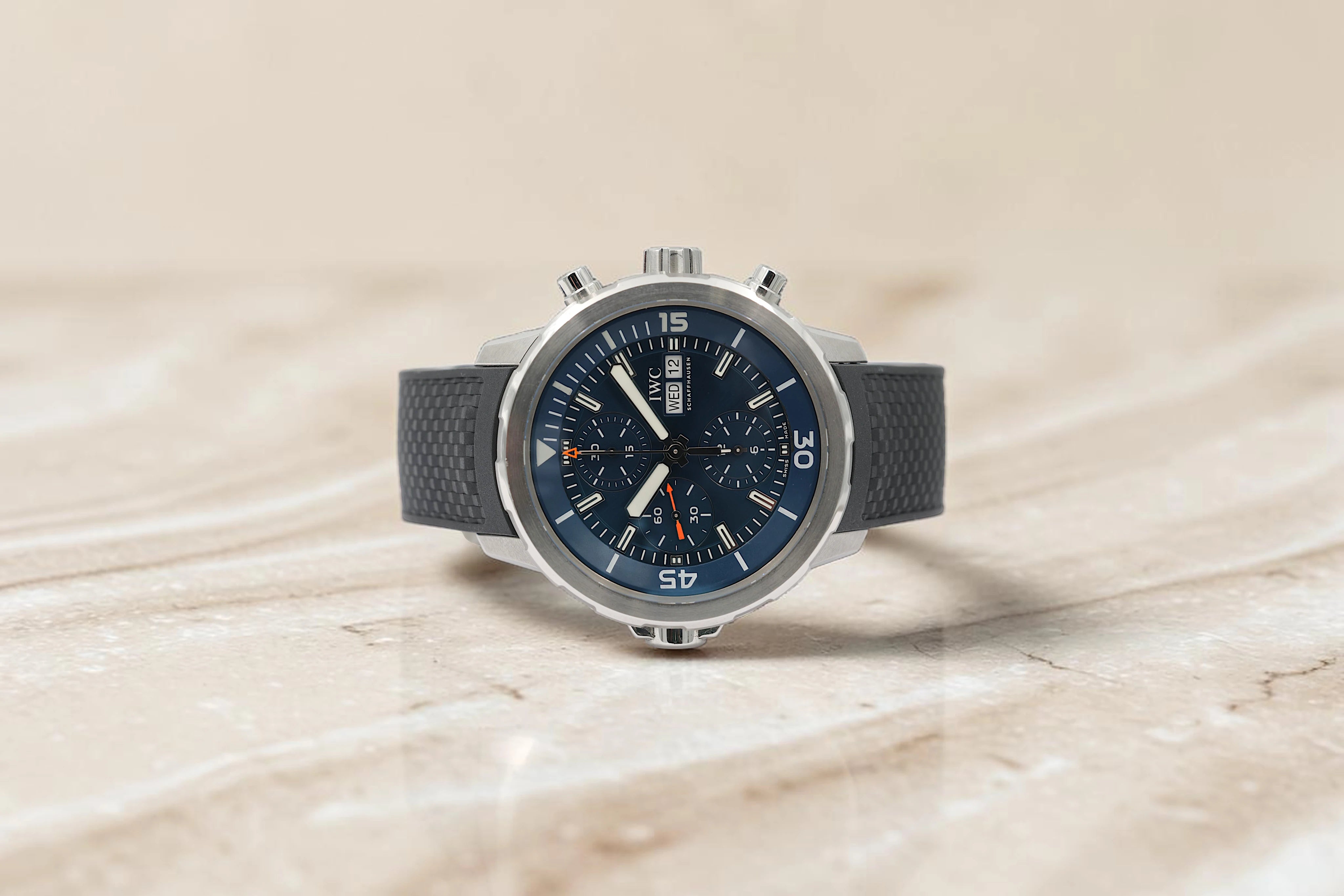 IWC - Aquatimer - “Expedition Jacques-Yves Cousteau” Blue Dial - IW376805 - 2021