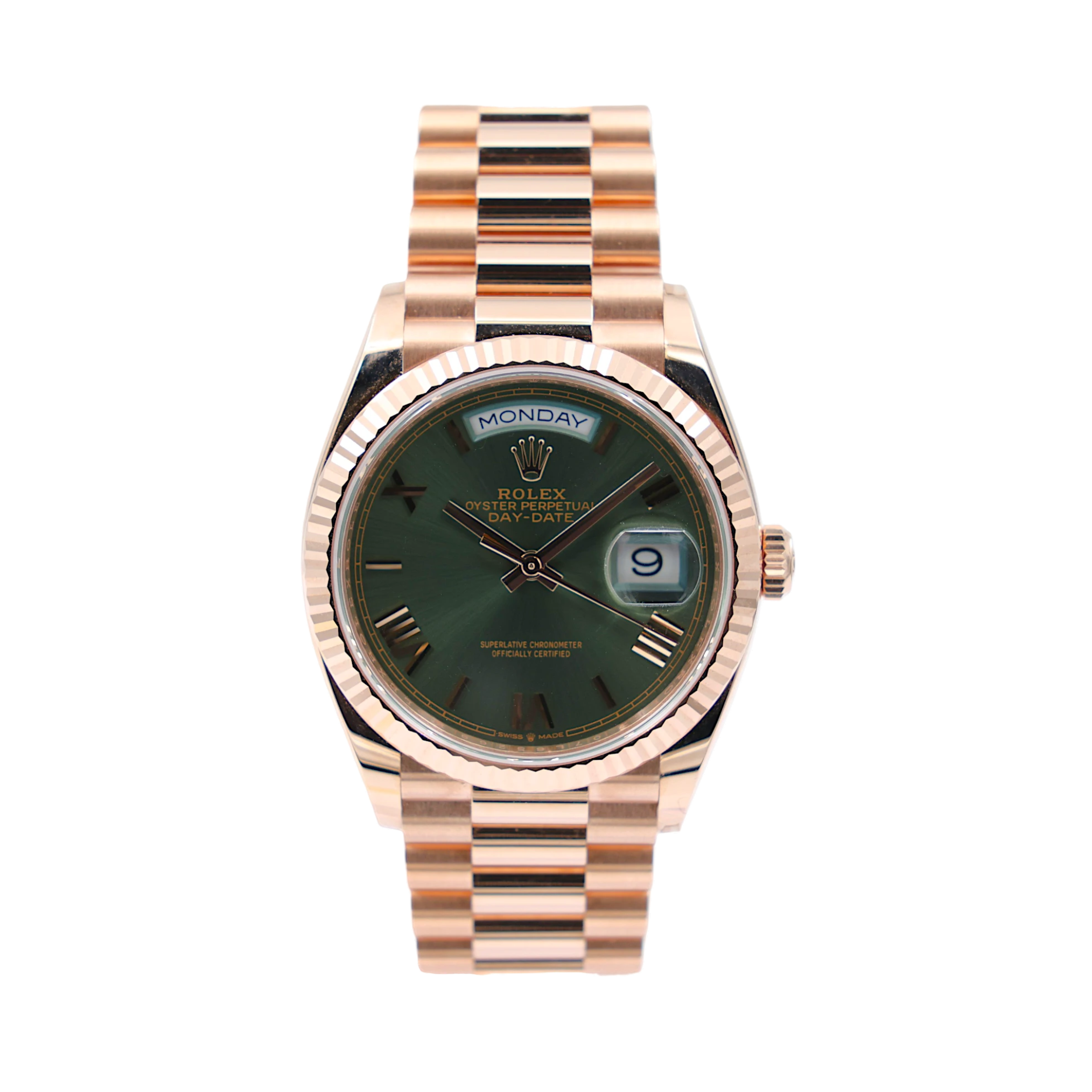Rolex - Day-Date - Olive Green Dial - 128235 - 2026
