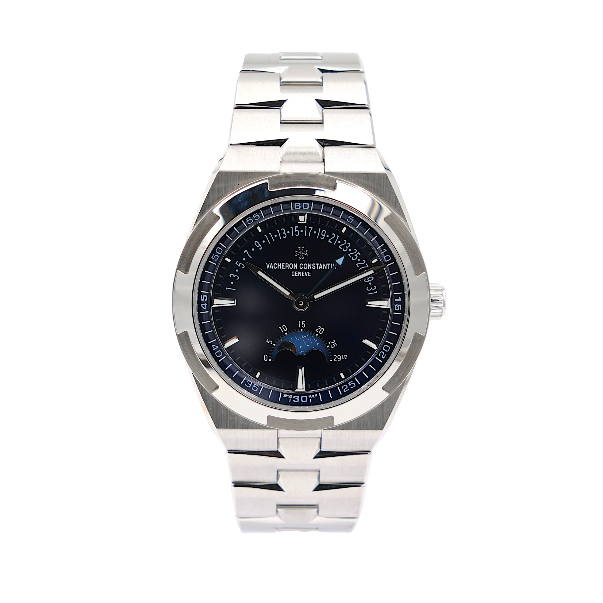 Vacheron Constantin - Overseas Moonphase Retrograde - Blue Dial - 4000V/210A-B911 - 2024