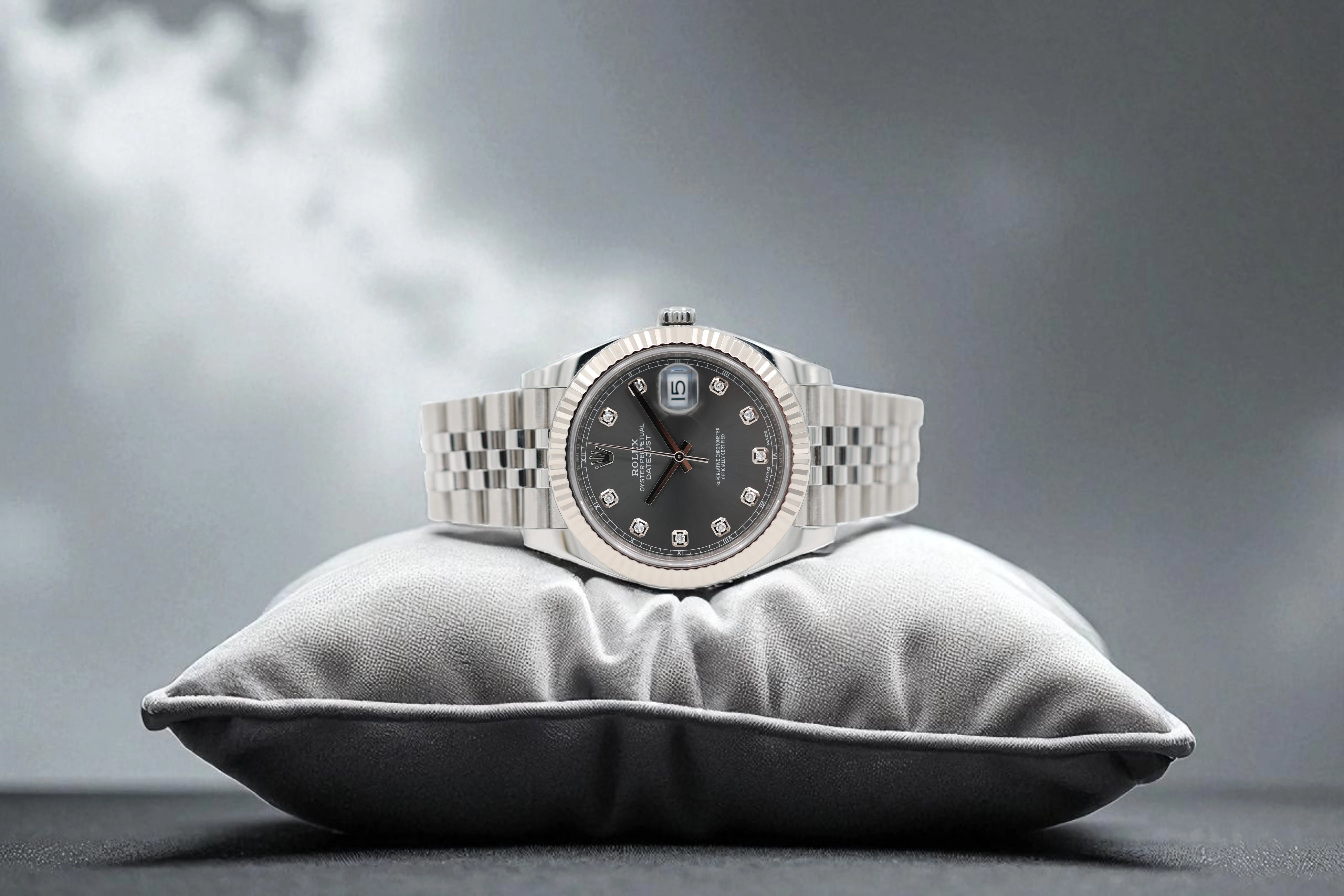 Rolex - Datejust - Rhodium Diamond Dial - 126334 - 2018