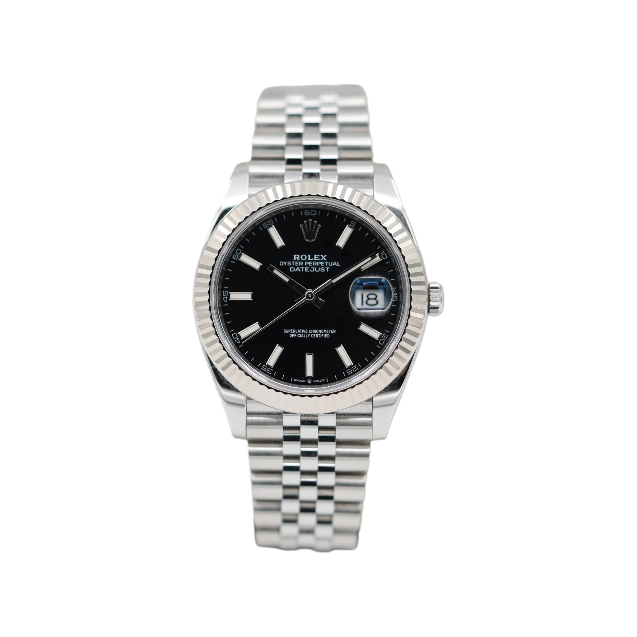 Rolex - Datejust - Black Stick Dial - 126334 - 2019