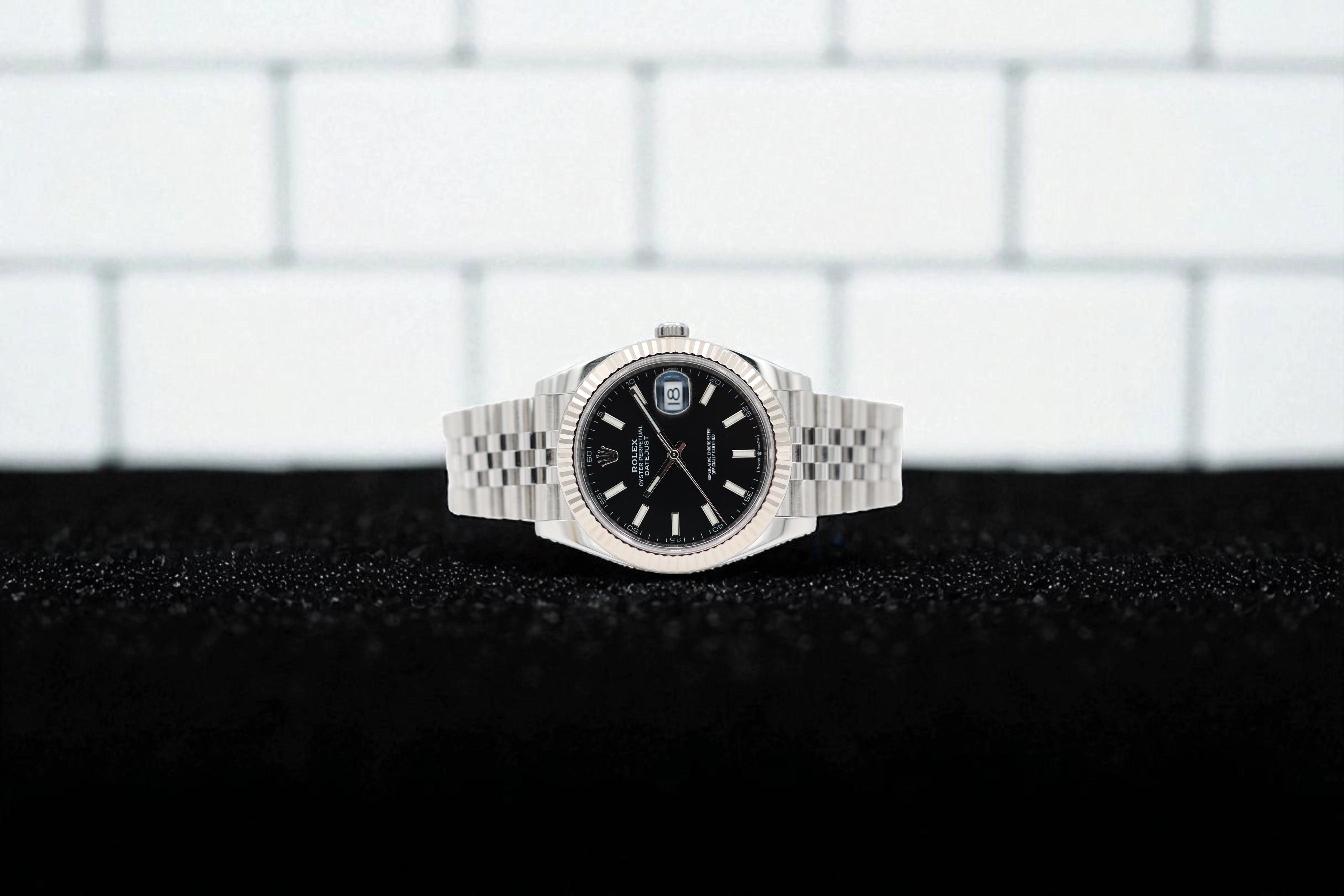 Rolex - Datejust - Black Stick Dial - 126334 - 2019