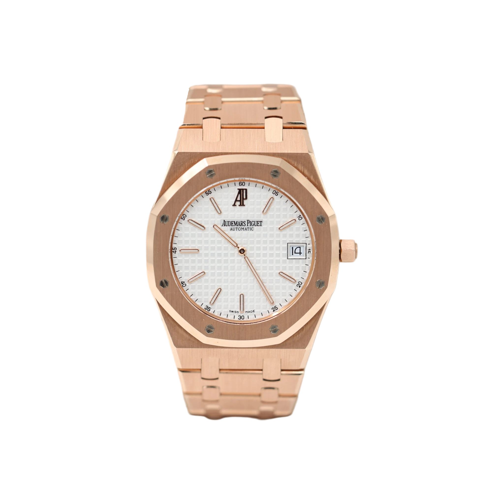 Audemars Piguet - Royal Oak Extra-Thin - White Dial - 15202OR