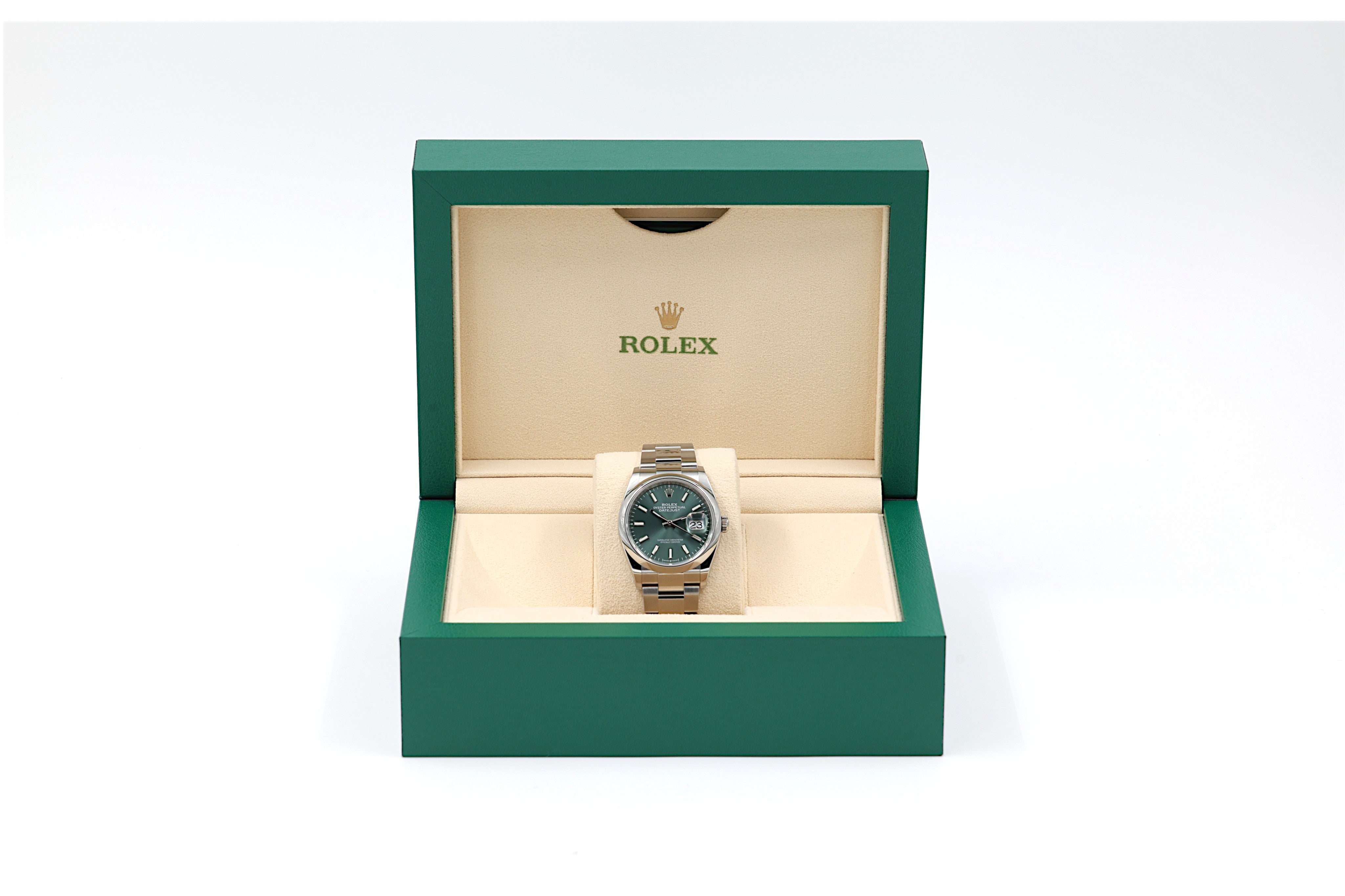 Rolex - Datejust - Green Dial - 126200 - 2023