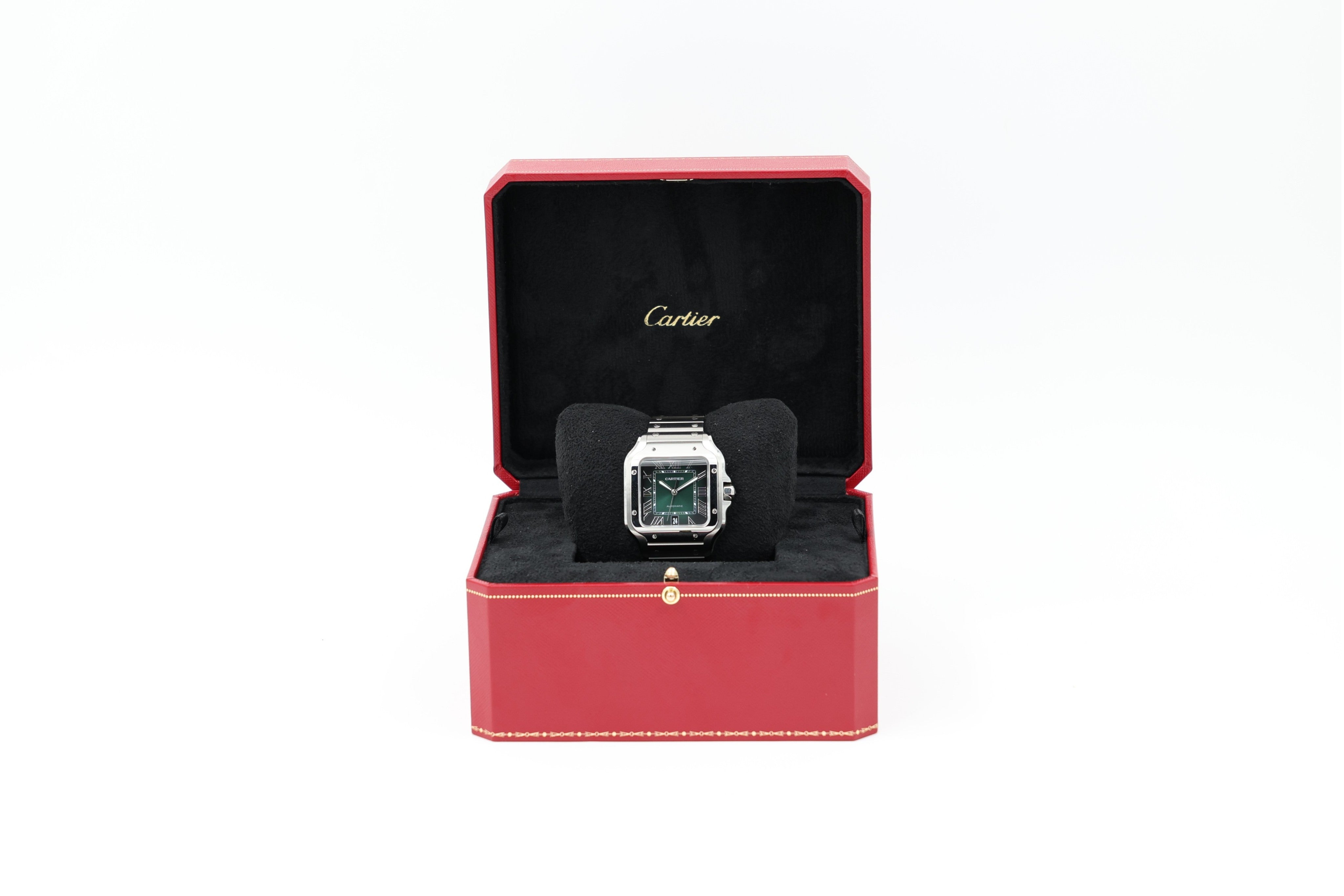 Cartier - Santos - Green Dial - WSSA0062 - 2026