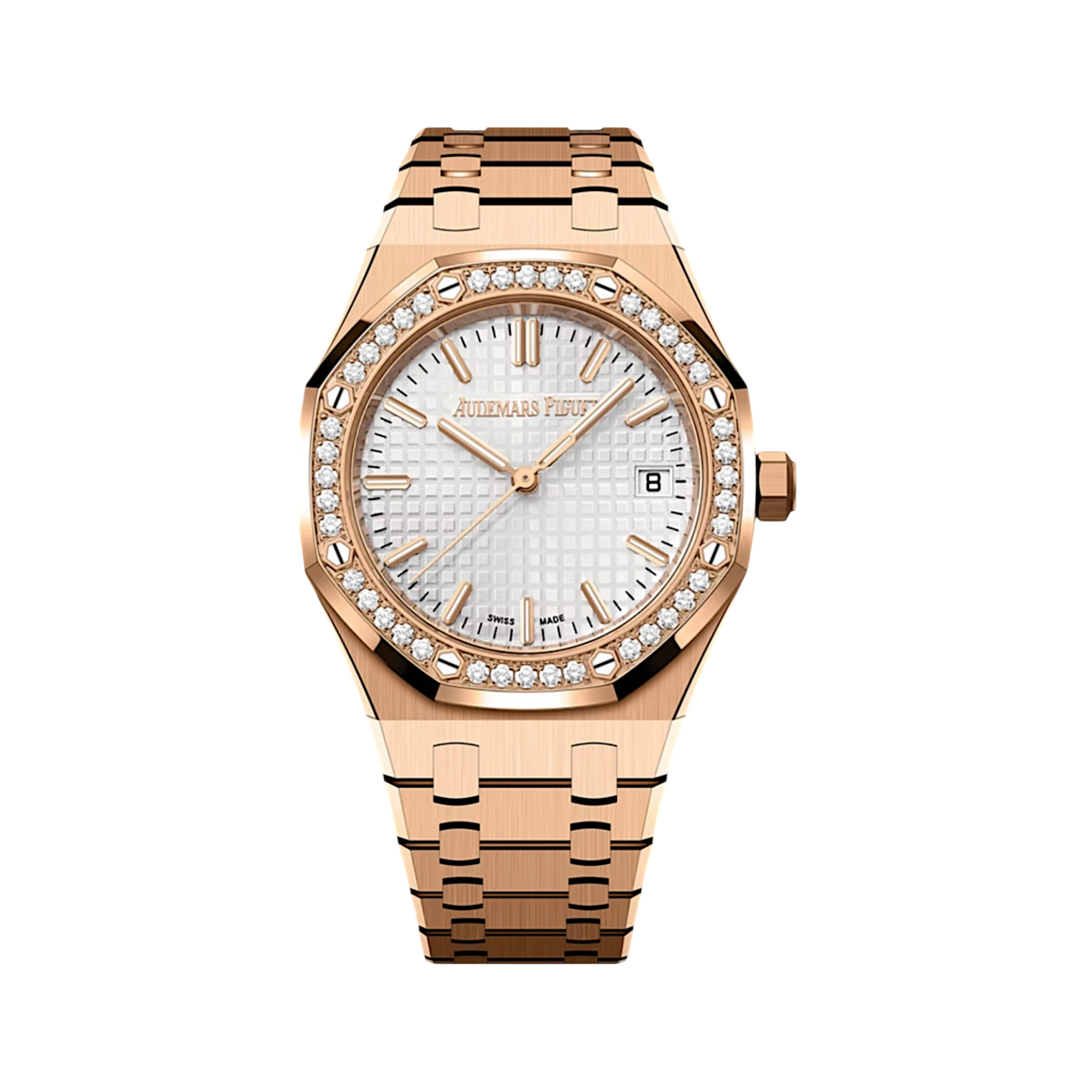 Audemars Piguet - Royal Oak Selfwinding - White Dial - 77451OR - 2025